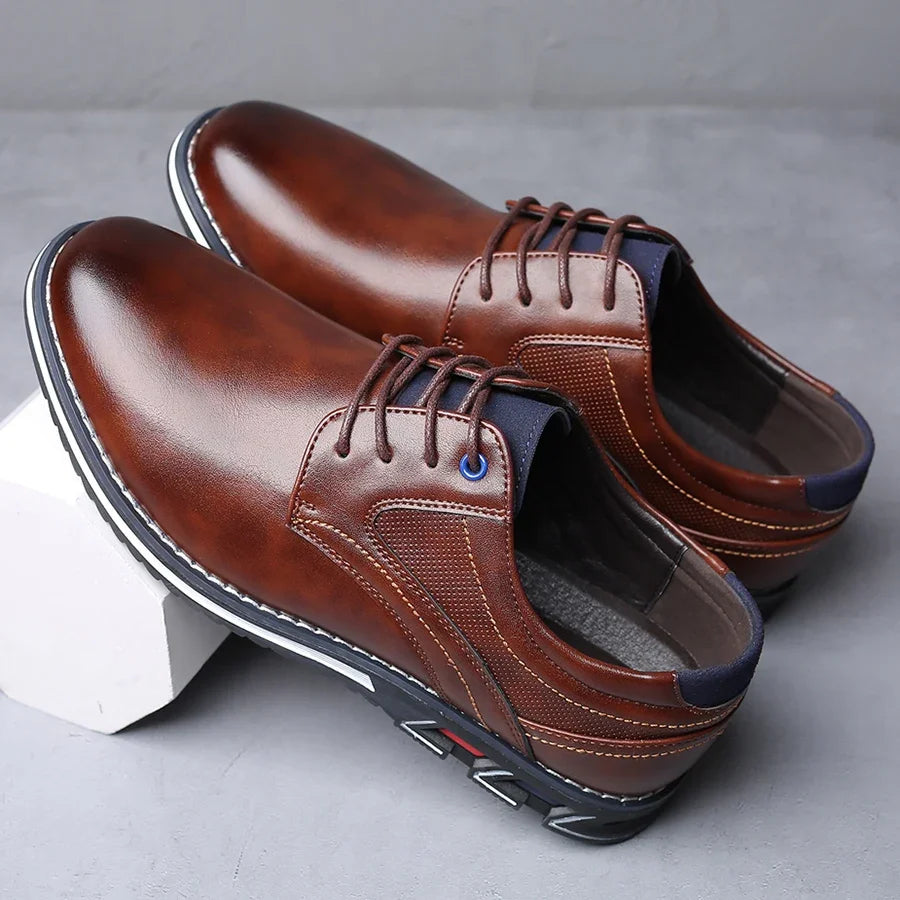 Premium Brown Leather Shoes