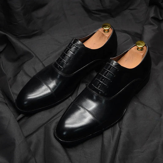 Black Formal Leather Shoes